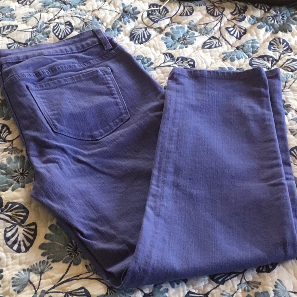 EUC NYDJ Light Purple Ankle Jeans